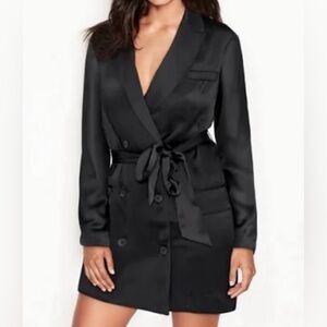 Victoria’s Secret | Long Sleeve Satin Blazer Dress